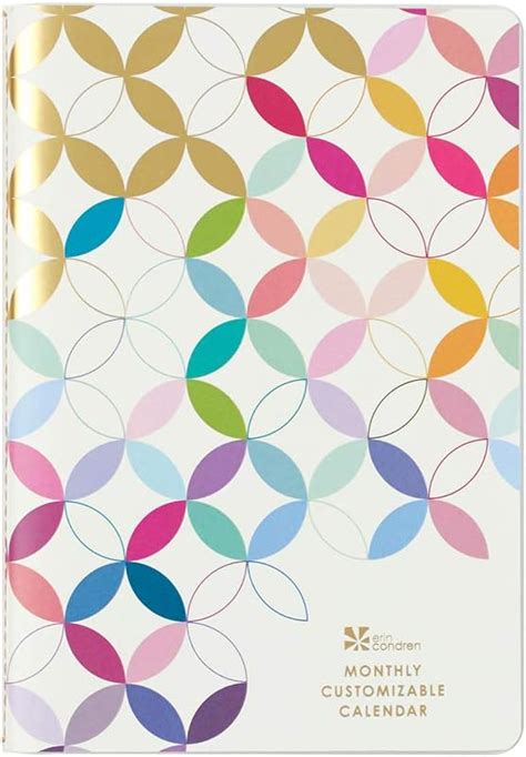 Erin Condren Undated 12 Months Customizable Agenda Petite Planner.